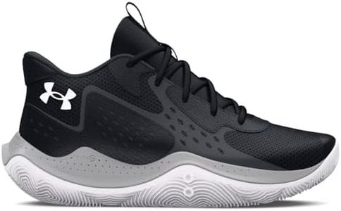 Under Armour Unisex Grade School Jet '23, (004) Black/Jet Gray/White, 5.5, US