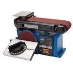 Draper 98420 Belt and Disc Sander, 370W, 230V Blue and Black One Size