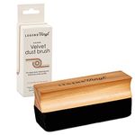 Legend Vinyl Velvet Anti-Static Cleaning Brush with Wooden Handle – Premium Record Cleaner for Vinyl LPs, Eliminates Static, Dust, and Hiss for Superior Sound Quality