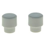 Dopro 2pcs Barrel Switch Tip 3 Way/4 Way Pickup Selector Switch Knob for U.S. Tele/Telecaster White