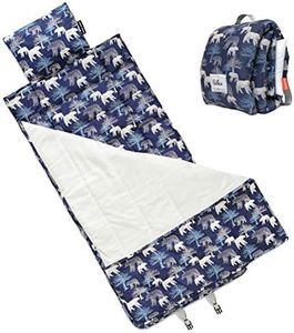 Bulkie Toddler Nap Mat - Sleep Mat for Kids Daycare and Preschool - Folds Up to Carry on Back - Bears