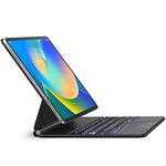 runelk Keyboard Case For Ipad Pro 12.9 Inch 2022-6Th/2021-5Th/2020-4Th/2018-3Rd Generation Â– Magnetic Keyboard Case With Multi-Touch Trackpad Â– Floating Cantilever StandÂ– Backlit Wireless Keyboard