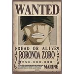 ABYSTYLE One Piece Wanted Zoro 61 x 91.5cm Maxi Poster