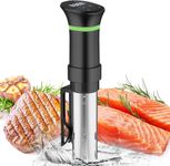 Sous Vide Water Baths, Sous Vide Cooker, 1000W Sous Vide Precision Cooker, Immersion Circulator Sous Vide Machine, Accurate Temperature and Time Control Sous Vide Cookbook Included