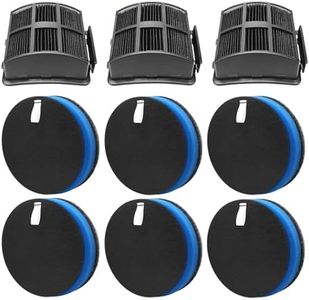 LANROON 2998 Filter Kit Fit for Bissell 2998 Multiclean Lift-Off Pet Vacuum, Fit for Bissell 2998 2999 2849 3000 3057 2849 28524 2920 3059 3399 2852 3125W 31269 Vacuum, Part 1625641