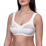 frugue Non Wired Comfort Wireless Support Bra Champagne UK 42 E