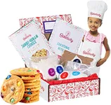 BAKETIVITY Kids Baking DIY Activity Kit - Bake Delicious Yum&m Jumbo Cookies- Real Fun Little Junior Chef Essential Kitchen Lessons, Includes Pre-Measured Ingredients and Easy to Follow Recipe.