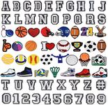 Letters Numbers and Sports Charms f