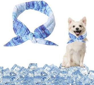 Cooling Collar for Dogs, Dog Neckerchiefs, Cooling Dog Collar, Breathable Heat Dissipation Neckerchief Dog, Cooling Scarf for Summer