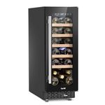 Baridi 20 Bottle Slim 30cm Built-In Wine Cooler with Digital Touchscreen Controls - DH203