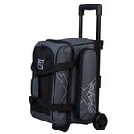 Strikeforce Hybrid Double Roller Bowling Bag (Gray)