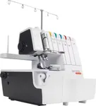 Bernette B48 Funlock Serger Coverstitch Overlock Machine | Heavy Duty Sewing Quilting Performance for Beginners and Professionals | 23 Stitches LED Light 1300 SPM Easy Threading Knife Control