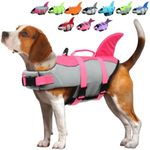 EMUST Dog Life Jacket Shark, Dog Li