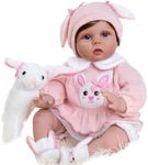 Aori 50304 Realistic 22in Reborn Baby Doll in Bunny Outfit, Pink