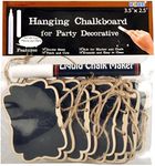 UCEC Mini Erasable Chalkboards,Double Sided Blackboard with Hanging String,Suit for Markers&Chalks for Message Board Signs,Food Labels,Wedding Parties,Pack of 12.