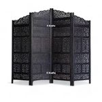 K Krafts Wooden Room Partition Room Divider Privacy Screen Room Separator for Living Room/Bedroom/Office/Restaurants