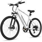 ZDZA Electric Bike, 1000W Peak Motor, 26” Electric Mountain Bike, 35km/h &65 km Max Range Ebike for Adults, Electric Bicycle for Commute, Colorful LCD Display & 7 Speed