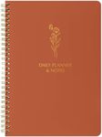 Simple Daily Planner Undated & To Do List Notebook for Work: With Hourly Schedule - 6.5x9.25" Terracotta - Aesthetic Planner Notebook for Life Tasks - Day & Hour Agenda, Organizer Notepad Journal