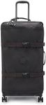 Kipling Women’s Spontaneous 31-Inch Softside Spinner Wheel Luggage, Integrated TSA Accepted Lock, Black Noir, Checked-Large