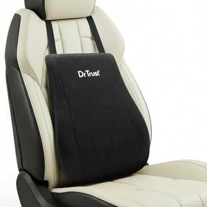 Dr Trust USA Car Seat Backrest Cushion, Orthopaedic Memory Foam Back Support for Comfortable Driving, Back Pain Relief, Lumbar Support, Spine Alignment, and Posture Correction - 3204