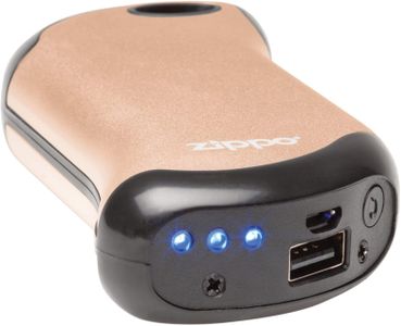 Zippo HeatBank 9s Rechargeable Hand Warmer – Gold