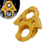 JFG RACING Surron Ignition Key Switch Cover,CNC Key Set Ignition Lock Cylinder Cover Switch Key Ring Cover Trim for Sur Ron X/Sur Ron S/Sur Ron LBX/X260/X160-Gold