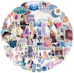 Singer Stickers,108 Pcs Pop Music V
