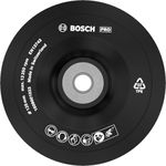 Bosch Professional Backing Pad For Fibre Sanding Discs Including Nut With Diameter 125mm, Pack Of 1