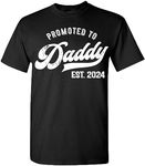 Promoted to Daddy 2024 T-Shirt Funn