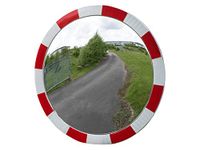 Road Mirror - Weatherproof Acrylic Mirror with 60cm / 80cm Diameter Face (60cm) - The Workplace Depot