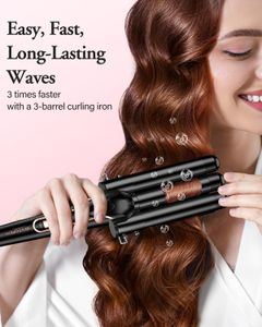 BESTOPE PRO 5-in-1 Beach Waver – Curling Iron Set for Hair Styling