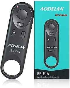 Wireless Camera Remote Shutter Release for Canon R3/ R7/ R10/ M50/ EOS M6 Mark II/R/RP /90D /6D Mark II /R5/ R6 /800D /850D /250D/Rebel SL2 /T7i /G5 X Mark II /G7 X Mark III, Replace Canon BR-E1