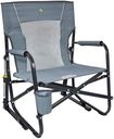 GCI Outdoor FirePit Rocker Low-Ride Outdoor Rocking Chair with Beverage Holder