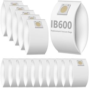 LANROON 16 Pack IB600 Bags Compatible with Upright Vacuum Cleaner Bags BU4050 BU4022 BU4020 BU4018