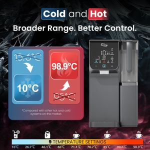 iSpring Hot & Cold RO Water System – RCD100HCG Reverse Osmosis