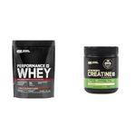 Optimum Nutrition (ON) Performance Whey Protein Powder– 1Kg (Chocolate Milkshake) and Micronized Creatine Powder - 100 Gram, Unflavored