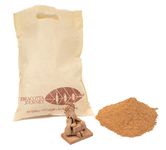 Terracotta Journey DIY Shadu Earthen Clay Powder Bag Ready to Use for Home Made Organic Eco-Friendly Ganesha | NonToxic Natural & Soft for Kids Adults Sculpture and Modeling at School (Yellow) 1 kg(2)