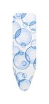 Brabantia PerfectFlow Ironing Board Cover (B Board/Bubbles) Heat-Resistant, Non-Slip, Cord Fastener