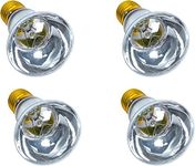 Upgraded Light Bulbs for Lava Lamps 25W 4 Pack Used in Light Bulb Bedroom and Office, 120v 25watt R12 R39 E17 Reflector Bulbs