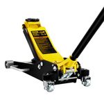VEVOR Floor Jack, 2.5 Ton Low Profile Floor Jack, Aluminum and Steel Racing Jack with Dual Pistons Quick Lift Pump, 3-3/4"-18-7/10" Height Lifting Range