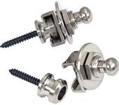 Schaller 14010201 Security Strap Locks - Chrome 1 Pair (2 Pieces),Small Medium Large X-Large 2X-Large