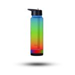 Drinkbot Smart Water Bottle 700 Ml|Glass Water Bottle For Office|Rgb Led Light Reminder To Drink|Durable,Leak Proof&Safe|Premium Bpa Free Material|Perfect For Gift,Travel,Gym,Yoga,Transparent