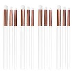 UNIMEIX Dry Brush Miniature Painting Miniature Paint Brushes Hobby Detail Blending Brushes for Effortless Miniature Painting, Scale Model Painting (12 Pack)