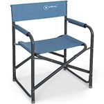 Homecall Steel Folding camping director chair with 600D polyester blue