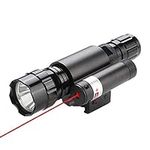 Tactical Flashlight and Red Laser D