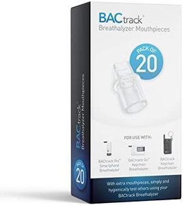 BACtrack Keychain Breathalyzer Mouthpieces (Pack of 20)