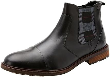 Wild Rhino Men's Fargo Chelsea Boot, Black, EU 43/US 10