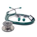 IS IndoSurgicals Silvery III-SS Stethoscope (Green)