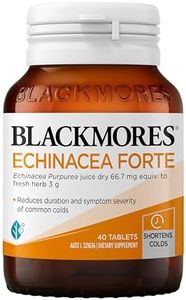 Blackmores Echinacea Forte | Supports Immune System Health | Reduces Symptoms of Common Cold | 40 Tablets