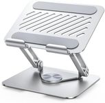 UGREEN iPad Stand Tablet Desk Holder 360° Rotating Foldable Adjustable Travel Portable Mount Compatible with iPad 10th 10.9/Pro 13 2024 12.9/Air 11/Mini 7,Galaxy Tab S10 S9 A9 A8,Surface Go,iPhone 16